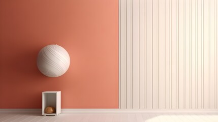 Minimalistic abstract gentle light background. Generative AI.