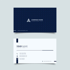 Modern professional business card design creative