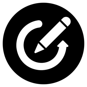 revision glyph icon