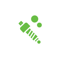 joint service shock solid icon