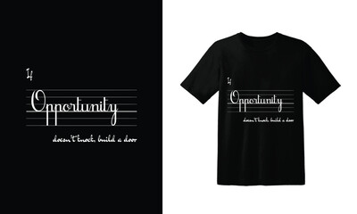 Modern black T-Shirts Mock-up clothes set stylish trendy fashion Front side view with typography art quotes apparel