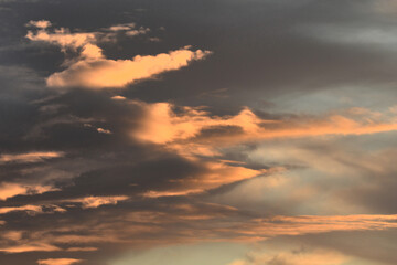 Joli coucher de soleil en Bretagne