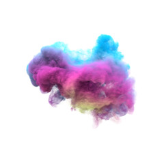 Fototapeta premium Smoke 3D Shapes Transparent PNG Images