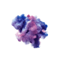 Fototapeta premium Smoke 3D Shapes Transparent PNG Images
