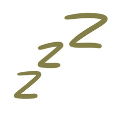 Zz Sleeping Symbol