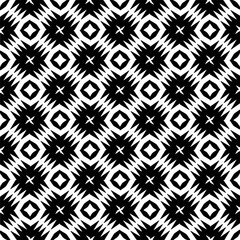 Seamless vector background with repeat pattern. Black and white color. Perfect for fashion, textile design, cute themed fabric, on wall paper, wrapping paper, fabrics and home decor.