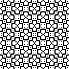 Seamless vector background with repeat pattern. Black and white color. Perfect for fashion, textile design, cute themed fabric, on wall paper, wrapping paper, fabrics and home decor.