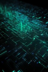 Abstract Digital Matrix