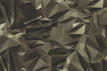 Obraz premium Low Poly or Polygonal Abstract 3D Backgrounds