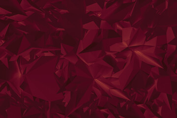 Fototapeta premium Low Poly or Polygonal Abstract 3D Backgrounds