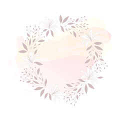 Fototapeta na wymiar stylized floral vector graphics artwork
