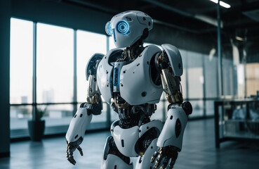 Embracing the AI Renaissance: A Vision of a Future Imbued with Advanced Robotics, Transforming Everyday Life and Pioneering the New Era of Artificial Intelligence and Robots.