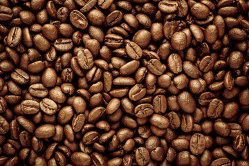 Fototapeta premium coffee beans background