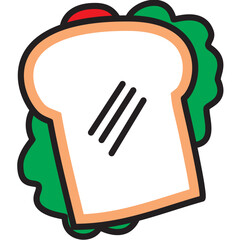 Sandwich Breakfast Doodle