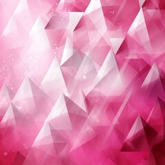 Fototapeta premium abstract background pink light with triangles