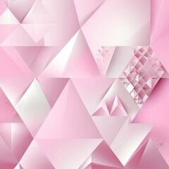 abstract background pink light with triangles