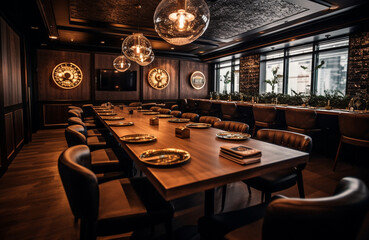 Inside Tomorrow: An Architectural Wonder Revealing the Advanced and Aesthetically Pleasing Interior Design of Buildings in the Technologically-Driven Futuristic Era