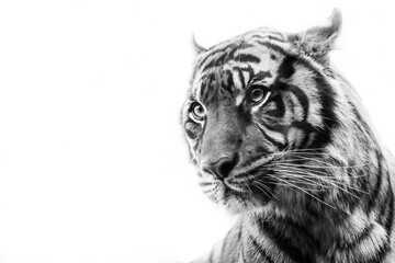 Black and White Tiger