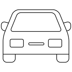 Car icon vector. Transport  illustration sign. Automobile symbol or logo.