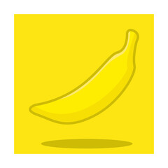Banana Cartoon Illustration 