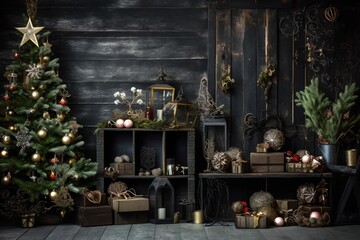 New Year's decorations, generative AI