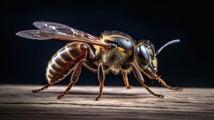 Wasp Macro Photography