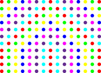 background with colorful circles
