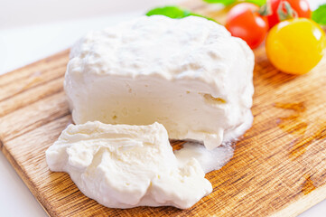 手作りのモッツァレラチーズ