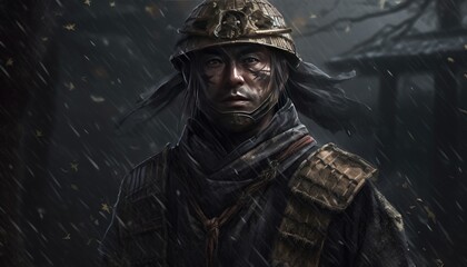 Realistic wargame characters.