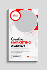 Digital Marketing Agency Facebook and Instagram story template