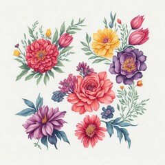 bouquet of flowers ai generated