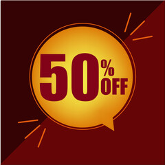 50 percent off yellow balloon for deals and offers 