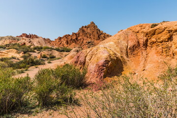 Skazka (Fairytale) Canyon - the most unusual and picturesque gorge on the southern shore of...