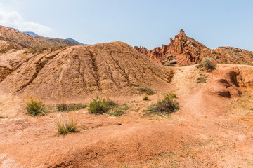 Skazka (Fairytale) Canyon - the most unusual and picturesque gorge on the southern shore of...