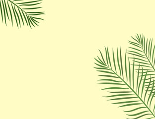 Nature tropical background - leaves. Vector - 608804667
