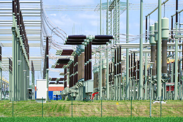 High voltage grid substation electrical energy, substation gas insulated switchgear, high voltage...