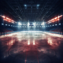 hockey rink 