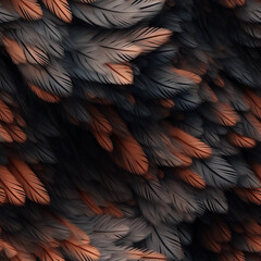 Fototapeta premium background with feathers