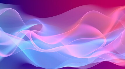Fototapeta premium Gradient trendy vector smoke background copy space. Generative AI
