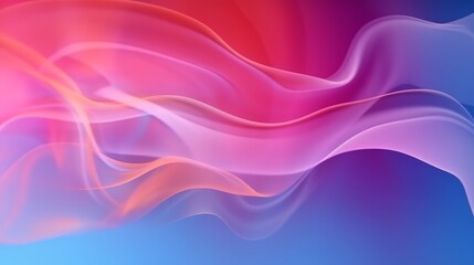 Gradient trendy vector smoke background copy space. Generative AI
