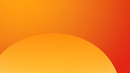 Gradient trendy vector sun background copy space. Generative AI