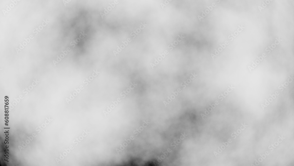 Poster background of white smoke clouds or fog misty texture for text or backdrop concept.