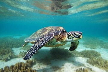 Obraz na płótnie Canvas Sea Turtle