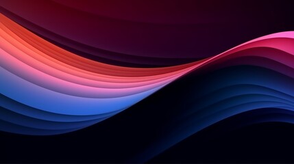 Gradient trendy vector technology background copy space. Generative AI