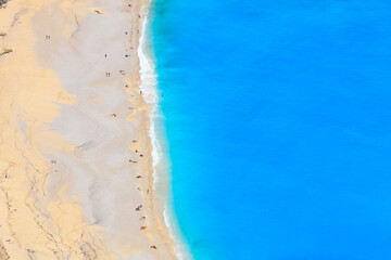 Abends in der Bucht von Myrtos, Kefalonia, Ionische Insel, Griechenland
