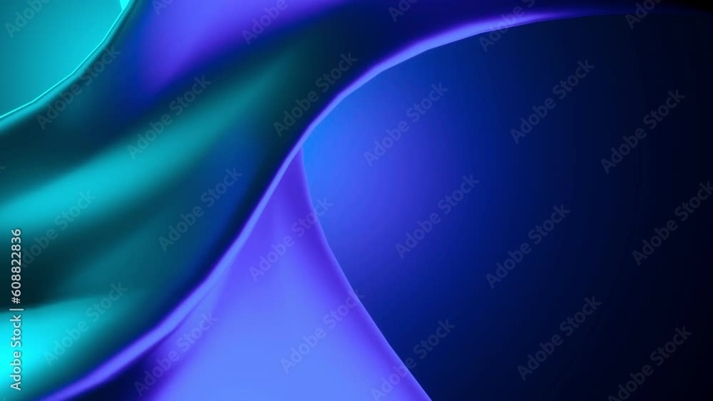 Poster wavy background with gradient colors. design. swaying silky texture.