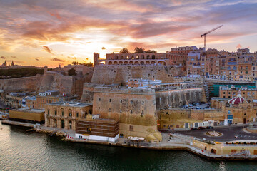 View of Valletta, the capital of Malta