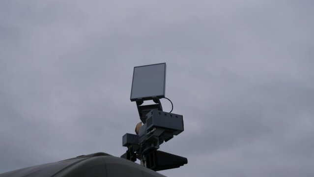 A military system for detecting and shooting down small drones and quadcopters 4k