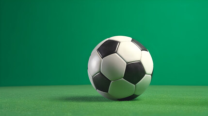 soccer ball on green screen 