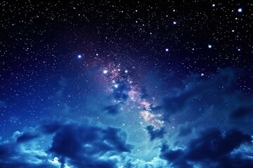 Fototapeta premium The Night Sky - Generative AI